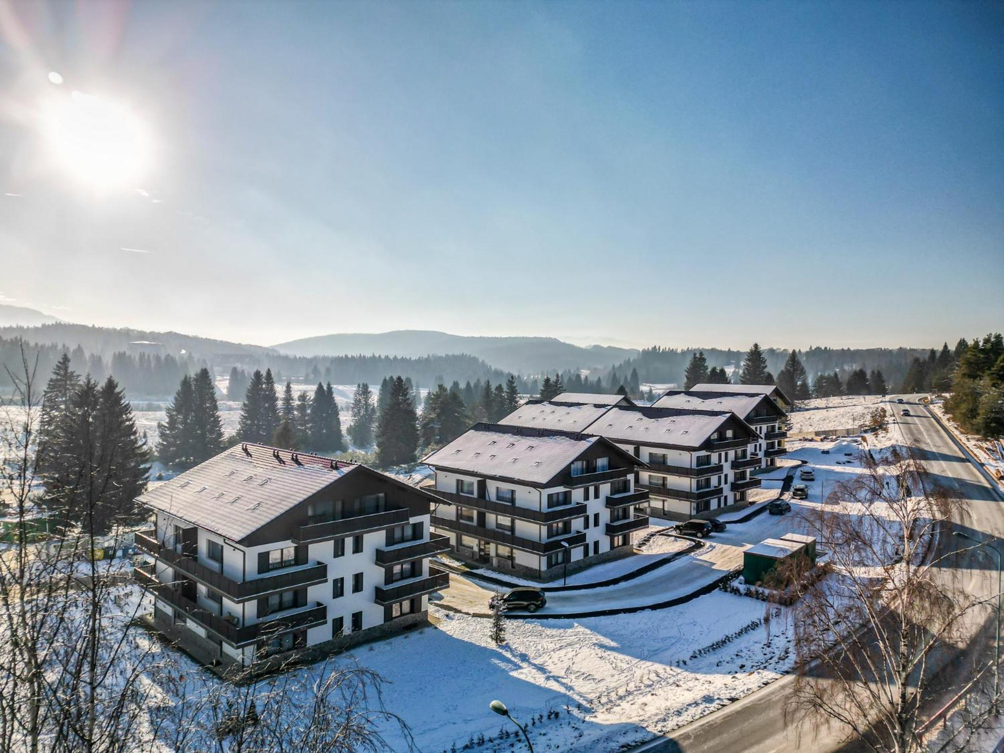 Albert Residence Aparthotel Grand Chalet With Free Spa Access To Alpin Resort Poiana Brasov Εξωτερικό φωτογραφία